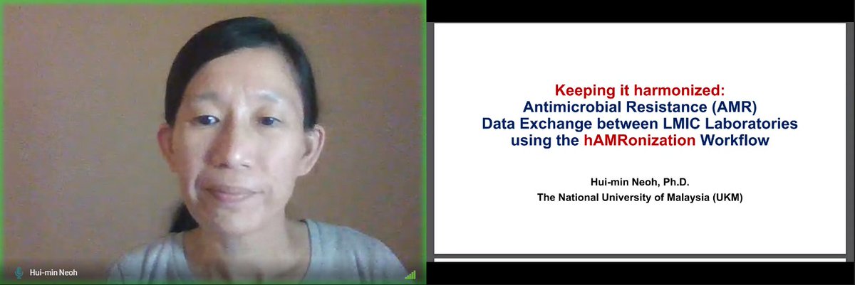 Great work done by Hui-min Neoh and team at <a href="/ukm_my/">UKM (Malaysia)</a> in using the <a href="/pha4ge/">Public Health Alliance for Genomic Epidemiology</a> hAMRonization workflow for AMR data exchange between LMIC Labs #GrandChallenges