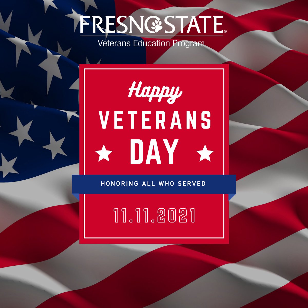 To those in uniform serving today and to those who have served in the past, we honor you today and every day! Thank you for your service!