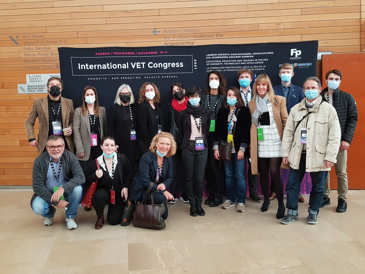 💞 Thank you very much to the EARLALL members who joined the International Basque VET Congress! A big thank you also to the @Gob_eus who welcome us during these days #lifelonglearning #Exam4point0