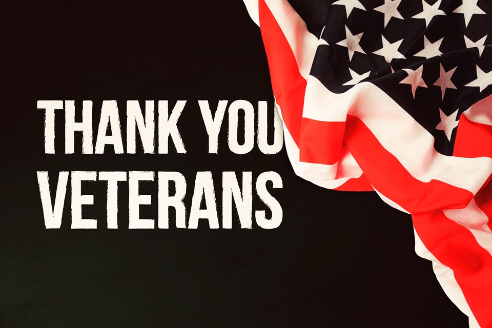 NEW thanks the brave men and women in uniform for their sacrifice and service on this #VETERANSDAY!