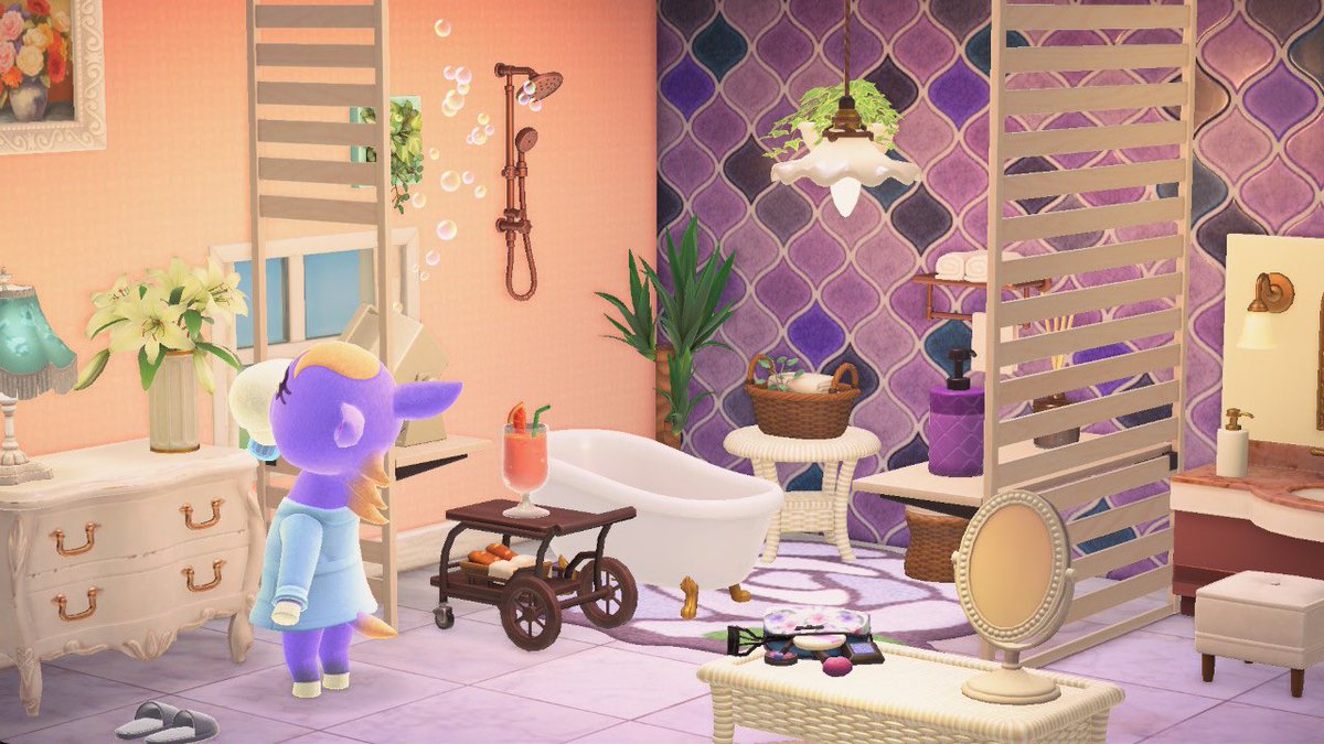 mihosub1's tweet photo. アイソトープ
エレガントなバスタイム

#あつ森　#あつまれどうぶつの森
#ACNH #AnimalCrossingNewHorizons  #ハピパラ https://t.co/y3MQTNga8L