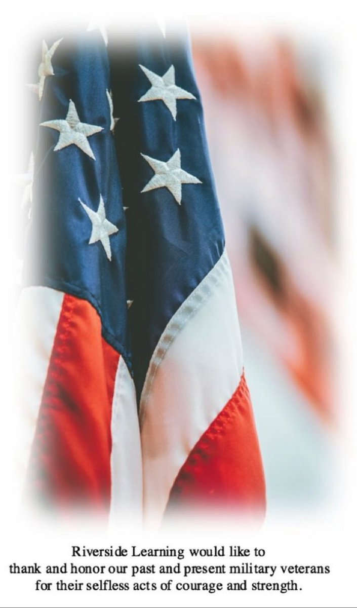 RiversideLearn's tweet photo. Thank you to all of our Veterans. https://t.co/mw0x5yprU9