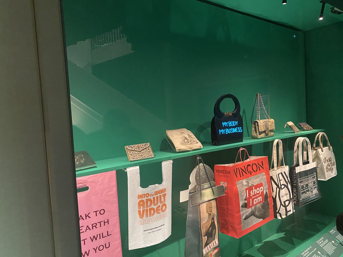 FashionPc's tweet photo. Bags inside and out exhibition at the V&amp;A. https://t.co/X2kSgotRMm