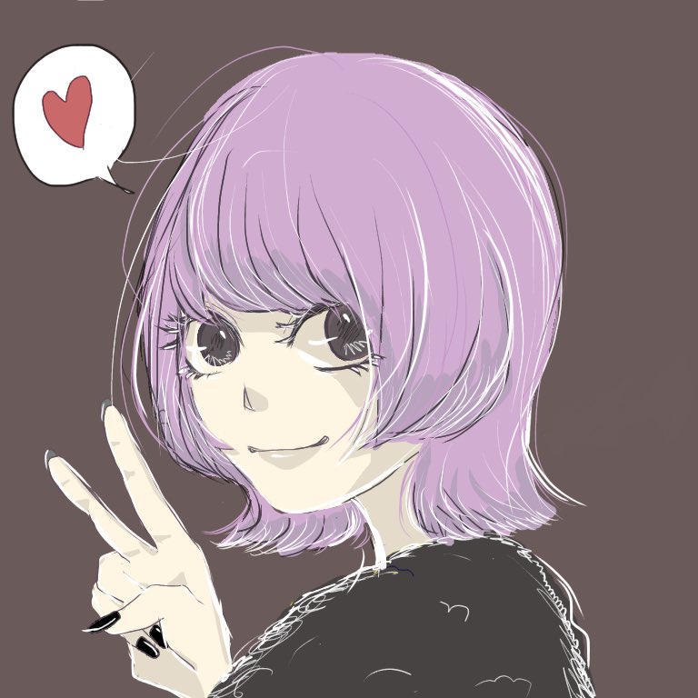 drdrmoti's tweet photo. ウルフカット猫目好みです
#イラスト
#女の子イラスト https://t.co/VxUOi5oxSc
