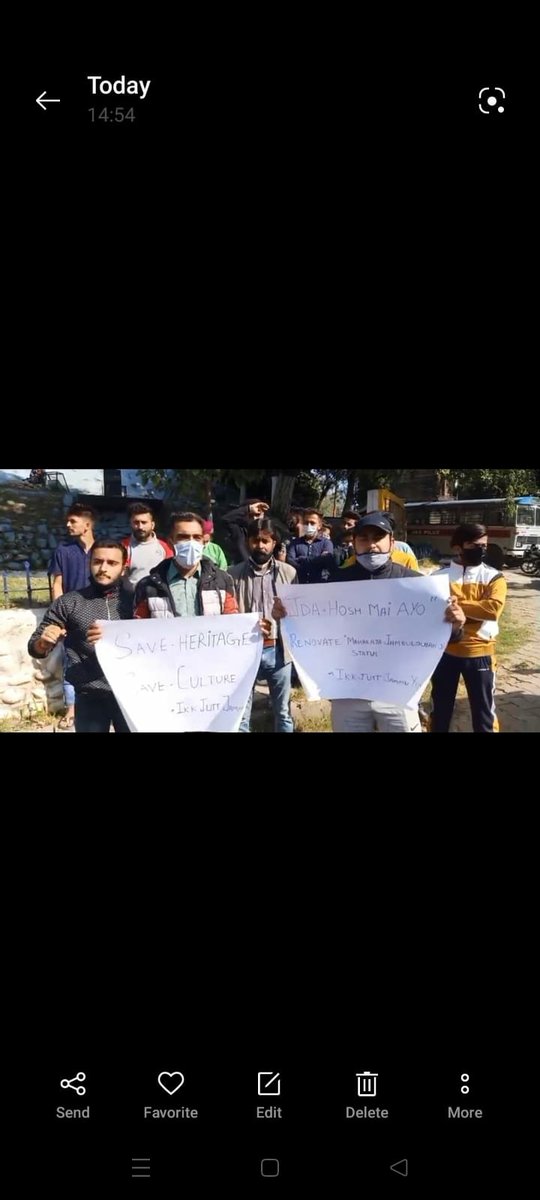 JammuState_'s tweet photo. During protest @AjaysinghSain13 (President)Youth Wing #IkkJuttJammu , Mukesh gupta (Treasurer), @MANIKSINGHJAMW1 (General Secretary), Youth wing were detained. https://t.co/asJCGMYZKR