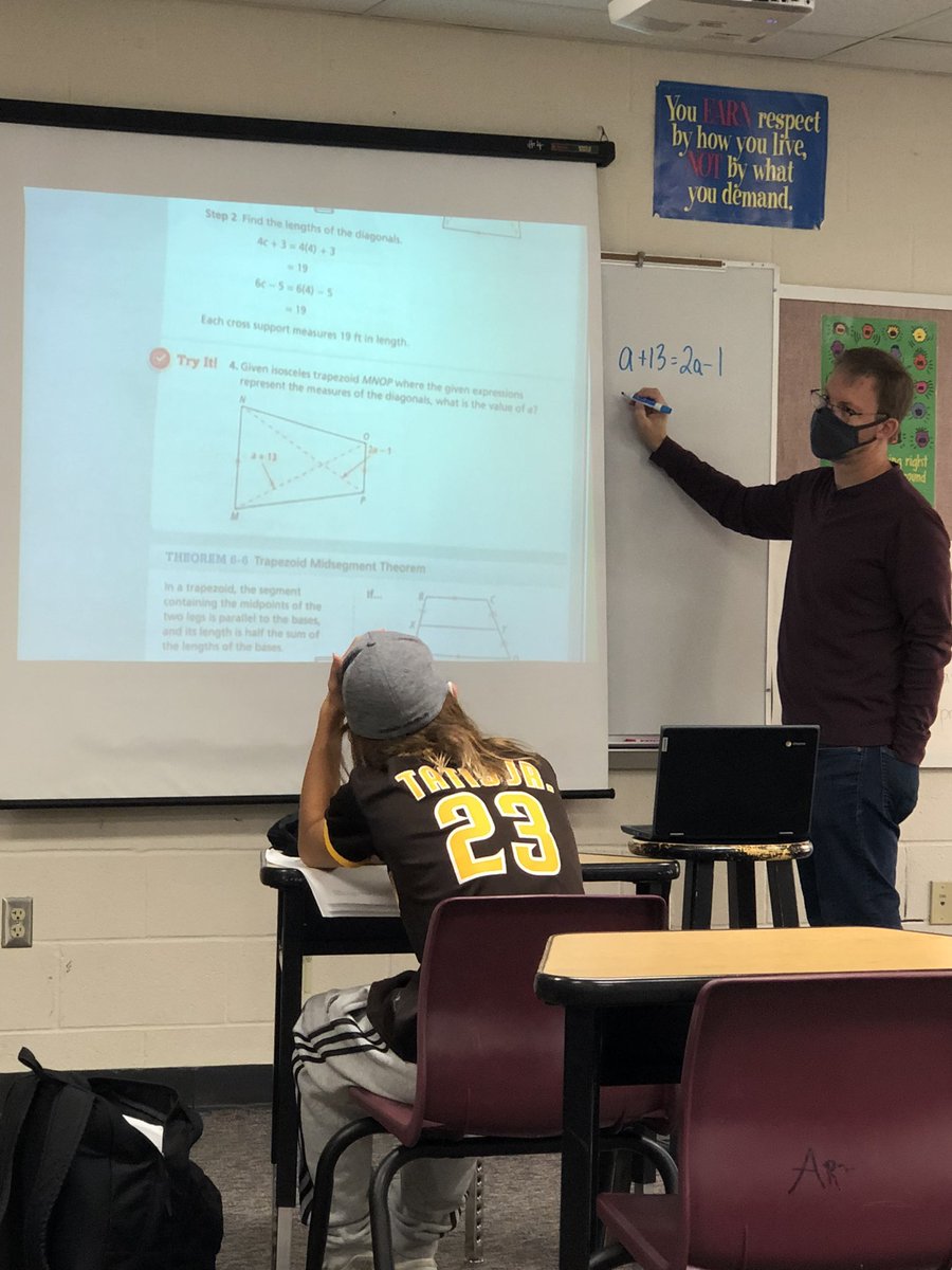 barry_elem_pcr3's tweet photo. Proud of Barry staff keeping students engaged while at home on quarantine. Thank you students as well for continuing to push forward with your academics! Mr. Cerutti provided live instruction in his Geometry class. Thanks @CoachCerutti https://t.co/8JsASv8evj