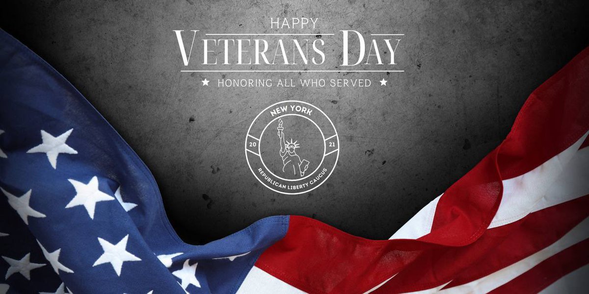 nyrlc's tweet photo. This #VeteransDay we pay tribute to the brave men and women who have served in the United States' Armed Forces. Their courage will forever be engrained in our history. https://t.co/crt29PfRFH