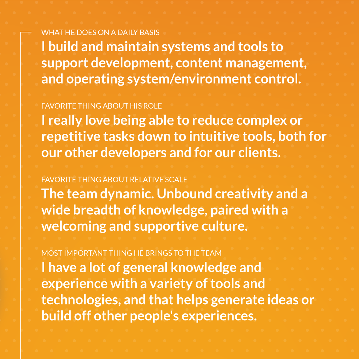 RelativeScale's tweet photo. Everyone say hello to Phillip, our Backend Developer / Technologist!  🚀⛰🧭

#meettheteam #developer #designagency #relativescale https://t.co/ciRYWDZ5Ie