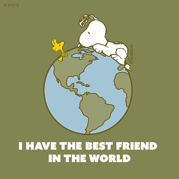 Snoopy's tweet photo. Celebrate the friendships in your life. https://t.co/NpKB0fldyD