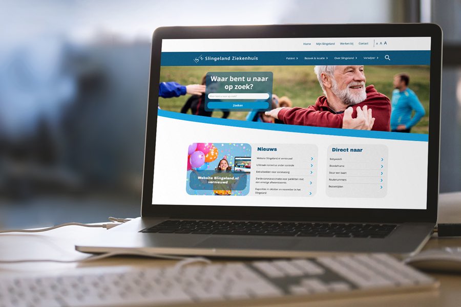 Nieuwe website voor <a href="/Slingeland_ZH/">SlingelandZiekenhuis</a>👌 🎈
Wij zijn blij met het resultaat. Benieuwd wat jullie er van vinden! 

slingeland.nl/website-slinge…

#slingeland #website #doetinchem #achterhoek #site #ziekenhuis