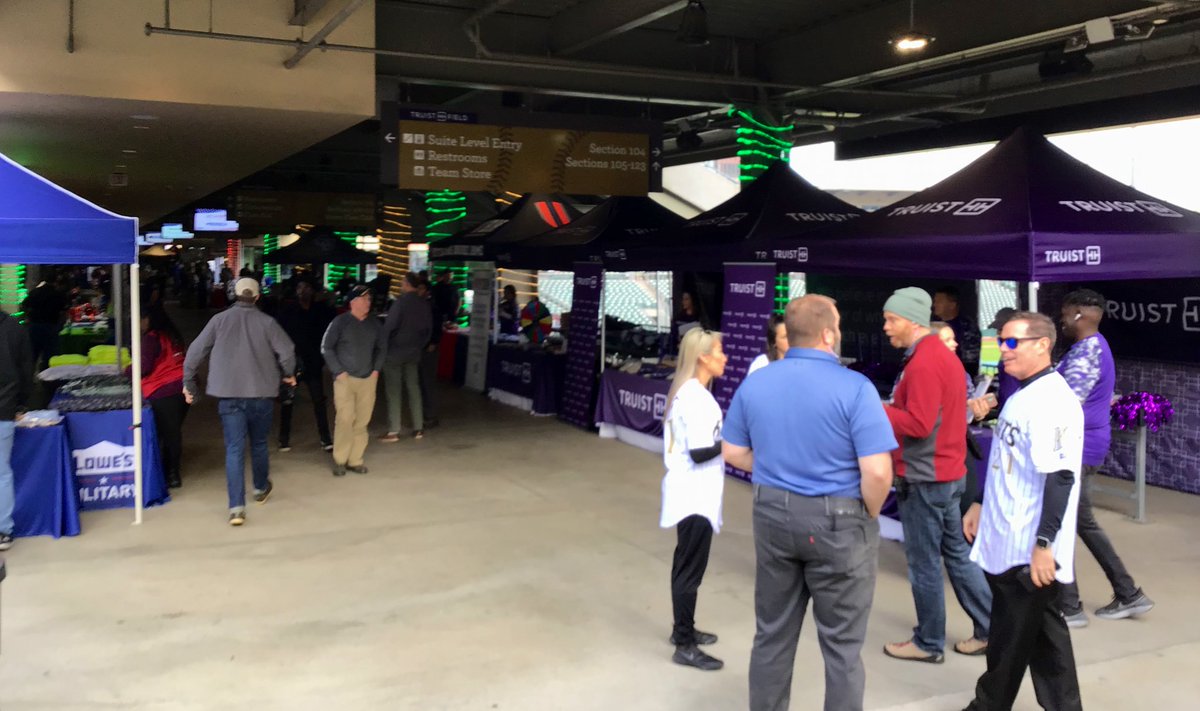WilsonsWorld's tweet photo. Great to see so many businesses &amp; organizations that support Veterans &amp; Military Families today at @VetBridgeHome’s Carolinas Veterans Day Festival! Happening now till 2pm! 🎖 https://t.co/FpLSj6x3zC