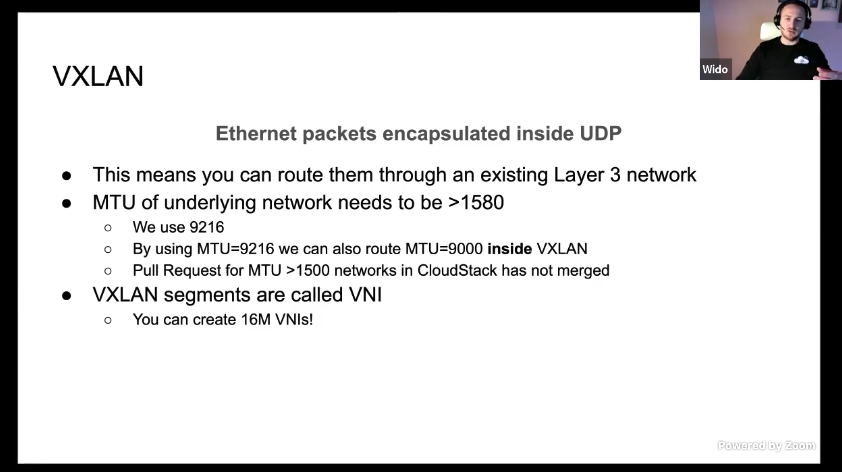 CloudStack's tweet image. Meet Wido den Hollander, who presents Running #CloudStack with #VXLAN, #BGP and #IPv6. 
Join his session live now: bit.ly/3CagUC2
#CCC2021 #virtualization