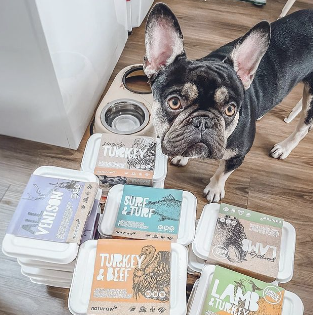 2/ <a href="/feednaturaw/">Naturaw</a> Another Wetherby based dog firm, Naturaw create fresh, natural, raw food that’s free from filler ingredients all inspired by their own dogs!  They stock a wide range of raw doggy meals and hamper packs all sourced in the UK and packaged in compostable packaging!