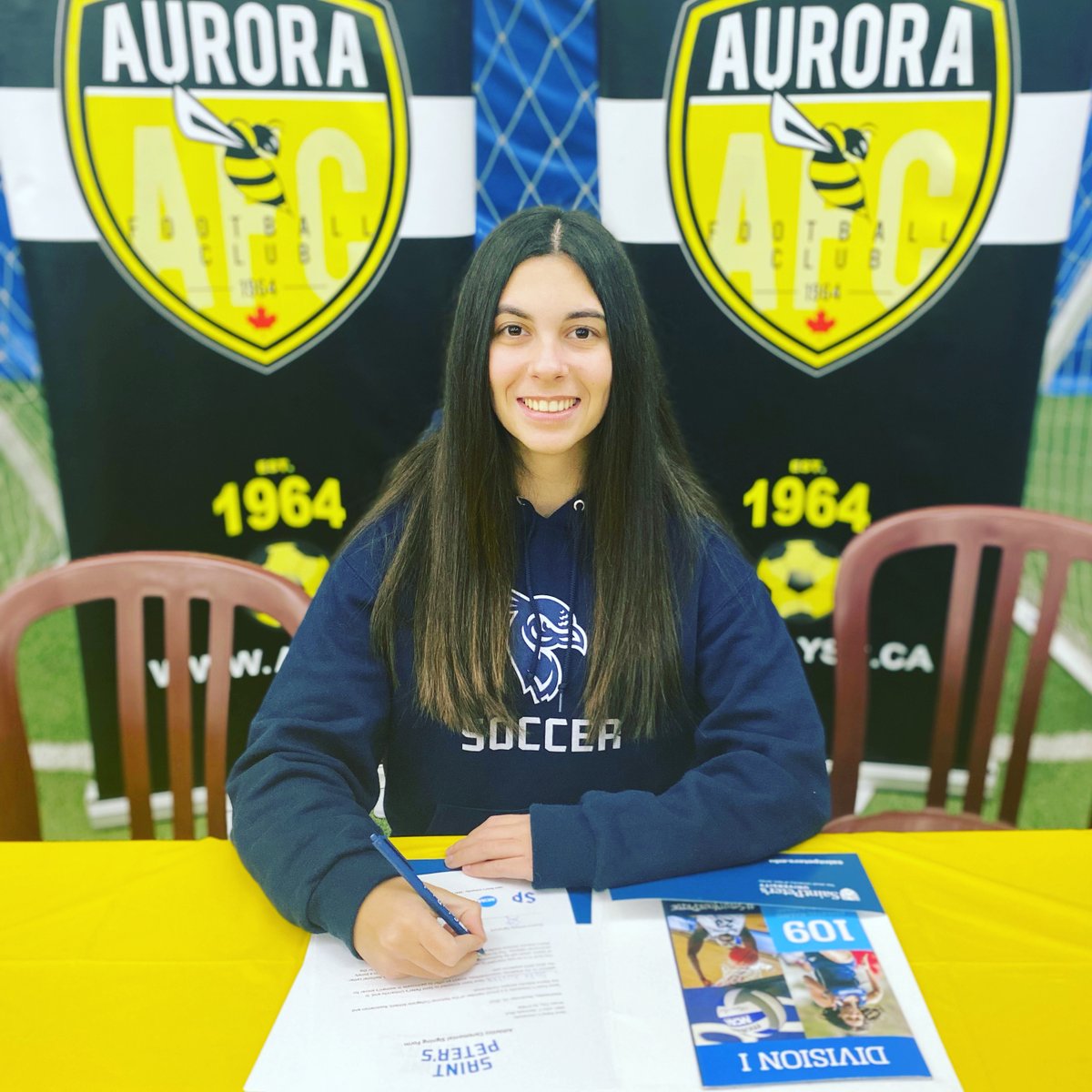 aysc64's tweet photo. Congrats to our Female High Performance player Stella Accettola for committing to @PeacocksWSOC ✍️

#SigningDay #NCAA https://t.co/FjvO2AHYFk