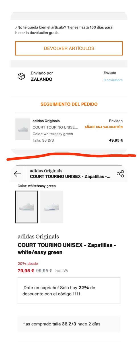 Patrys88's tweet photo. Que no nos engañen las grandes plataformas ... Y nos incentiven a comprar en días como hoy 11-11 ofreciendo descuentos inexistentes... https://t.co/dUIoDJ7bm6