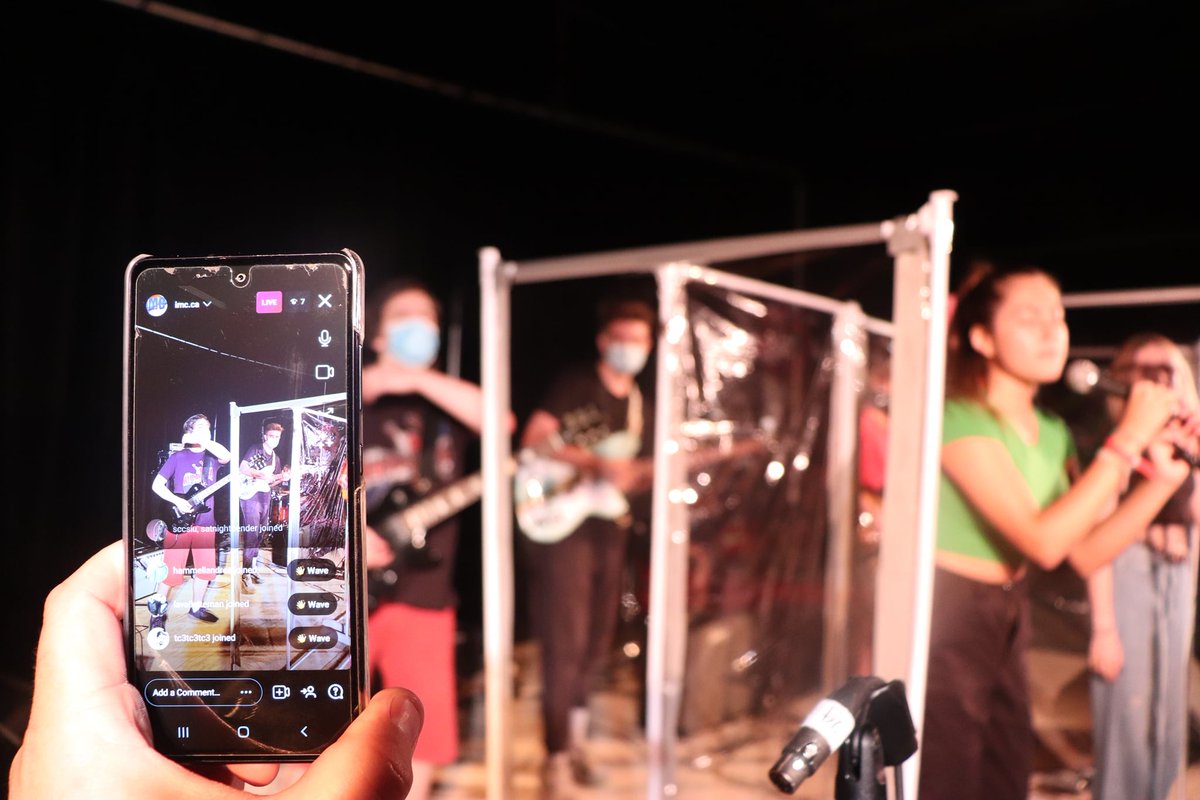 #tbt to one of the many livestreams from IMC Rock in 2021!  We'll be doing even more in 2022!

campimc.ca