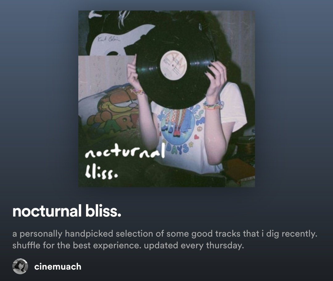 nocturnal bliss. week 5!!!

Kalo week 4 kemarin edisi yaban, minggu ini giliran yang lokal!

Featuring: Darryl Wezy, Delorians, Mery Celeste, Sunwich, Loner Lunar, Garside, Ballads of the Cliche, Hursa, Last Goal! Party, Eleanor Whisper, Rubah di Selatan, and more!!!