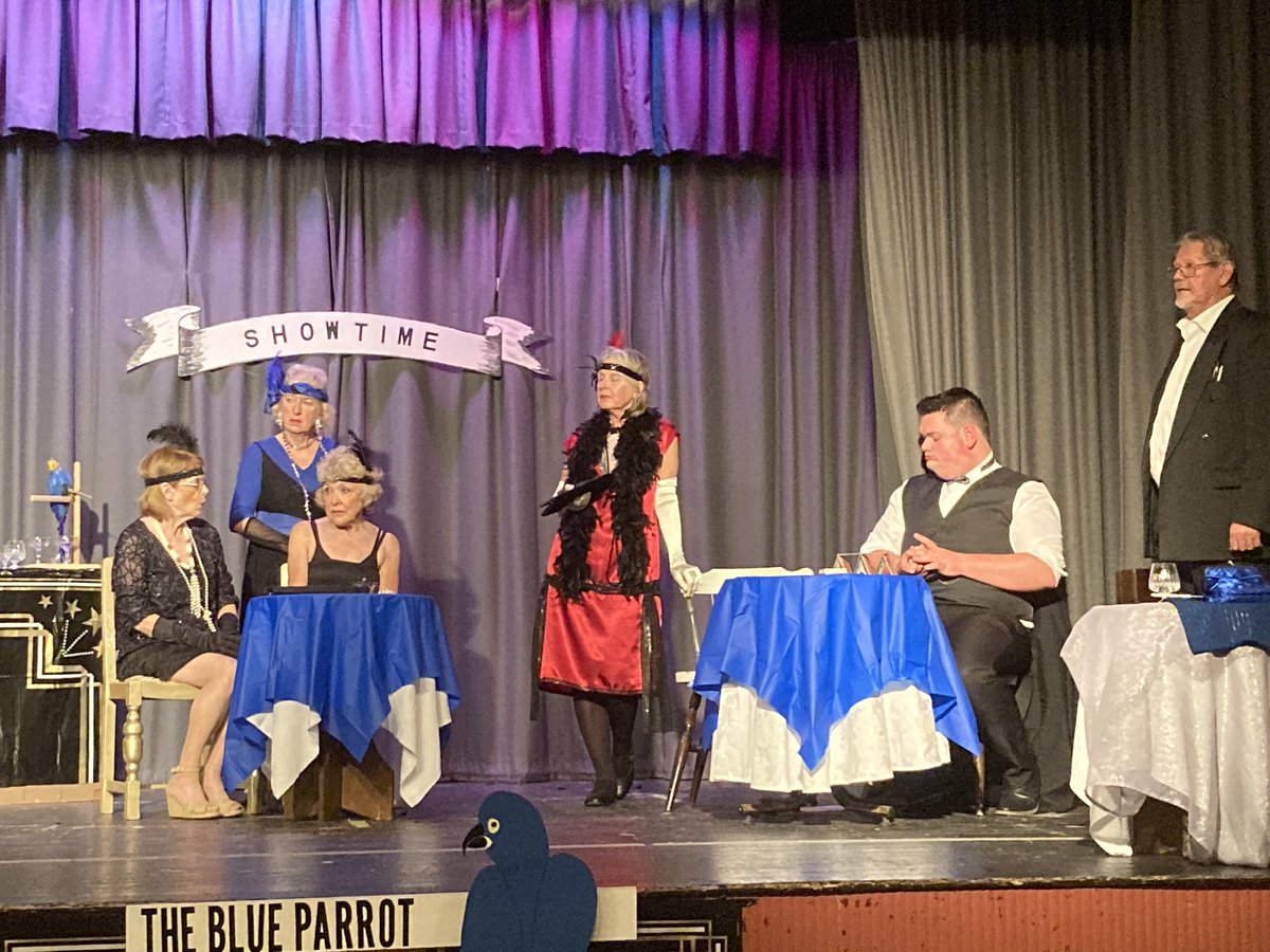 cheryl_jazz's tweet photo. Q. When is a red herring not a red herring? A. When it’s a blue parrot...
BLUE MURDER at the BLUE PARROT is a comedy murder mystery with the hapless Inspector Mayday. Available from @LazyBeeScripts @DramaGroups #theatre #murdermystery @amdramcommunity https://t.co/NrdLSxL2g4