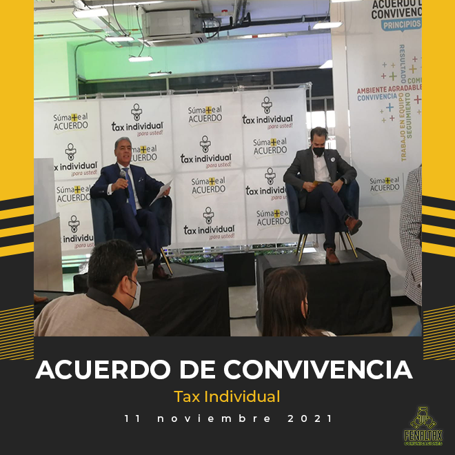 Acuerdo de convivencia, de Tax Individual miembro de Fenaltax y sus empresas aliadas, pasajeros, conductores, empresas, Secretaria de Movilidad y cultura ciudadana, Fenalco, Confama y Metro.

Por política de autorregulación y gestión en la optimización de sector y ciudad. 🚕🇨🇴