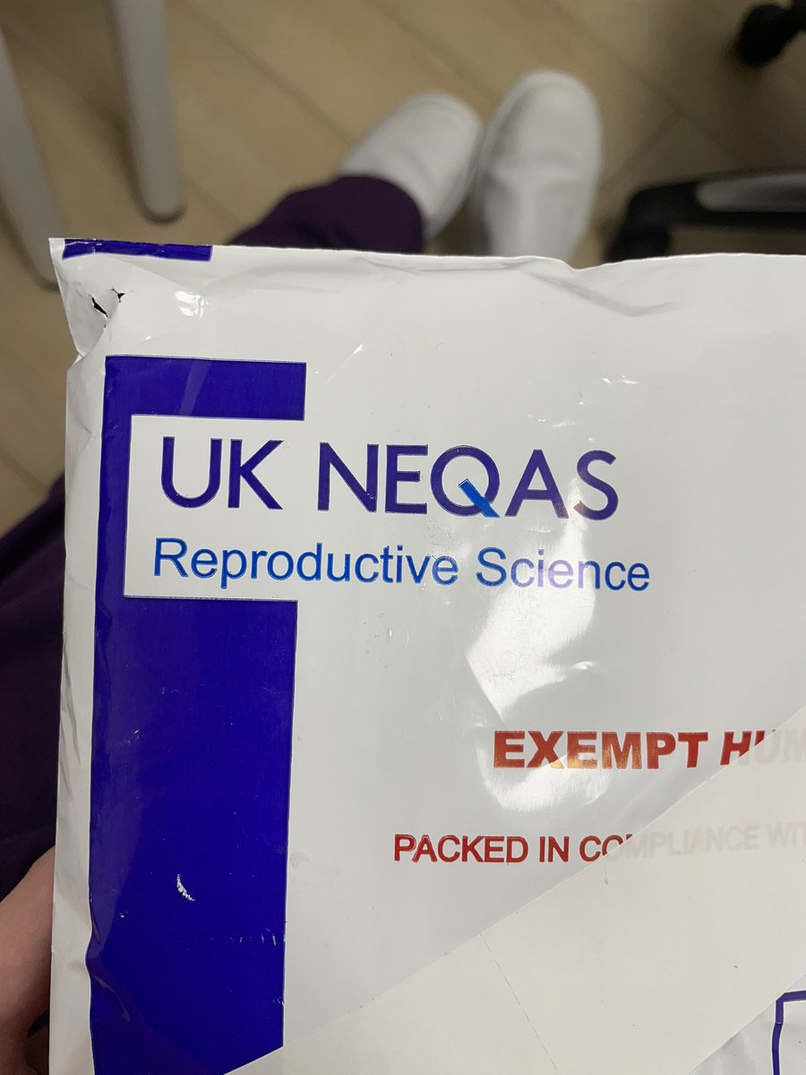 fran_farlie's tweet photo. It’s that time again… #NEQAS #EQC #Embryologist https://t.co/yHISGLCYiY