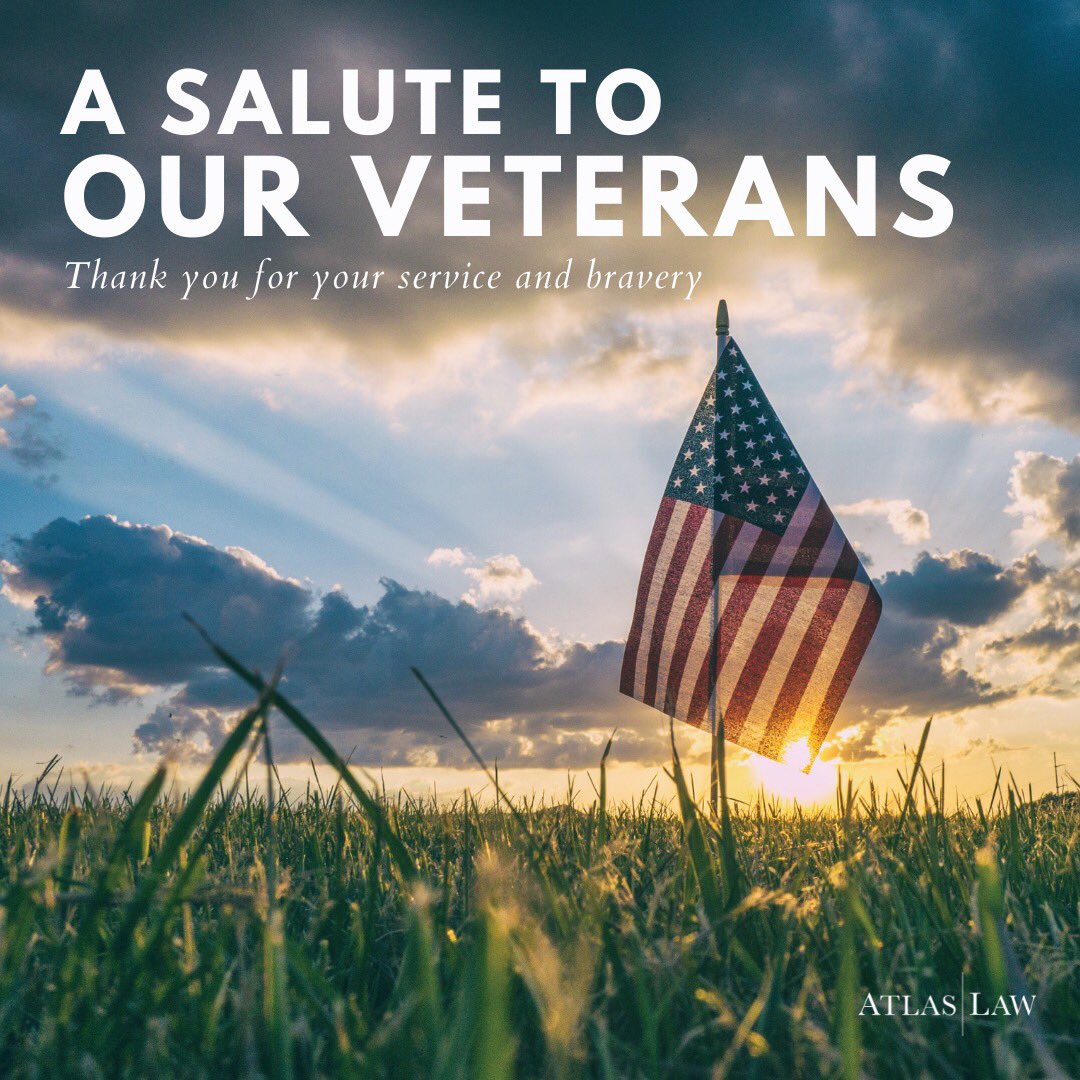 AtlaslawPLC's tweet photo. Remembering and honoring all who have served our country and those who continue to do so every day. We thank you for your service, dedication, and sacrifice. #VeteransDay #VeteransDay2021 https://t.co/snQUL62Y7P