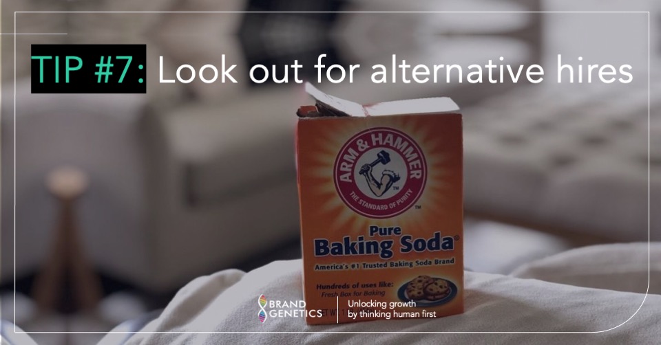 It's crucial to audit the full range of alternative jobs that your products are hired to do

Church &amp; Dwight built their empire by ditching category thinking (i.e. baking soda = washing) and unlocking innovation in toothpaste, laundry and deodorant

#JTBD #innovation