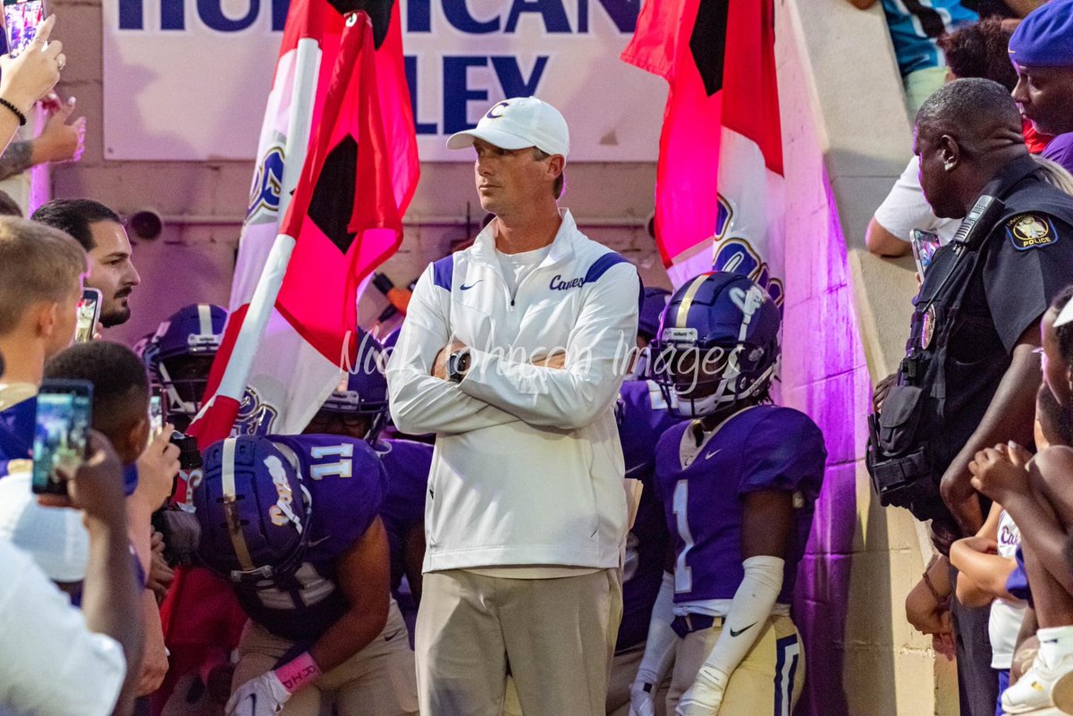 CHSHurricaneFB's tweet photo. Congratulations to our HBC Conor Foster for his selection as Region 7-AAAAA Coach of the year! #IfYouLoveItSayCanes https://t.co/8ItVPOoqFg