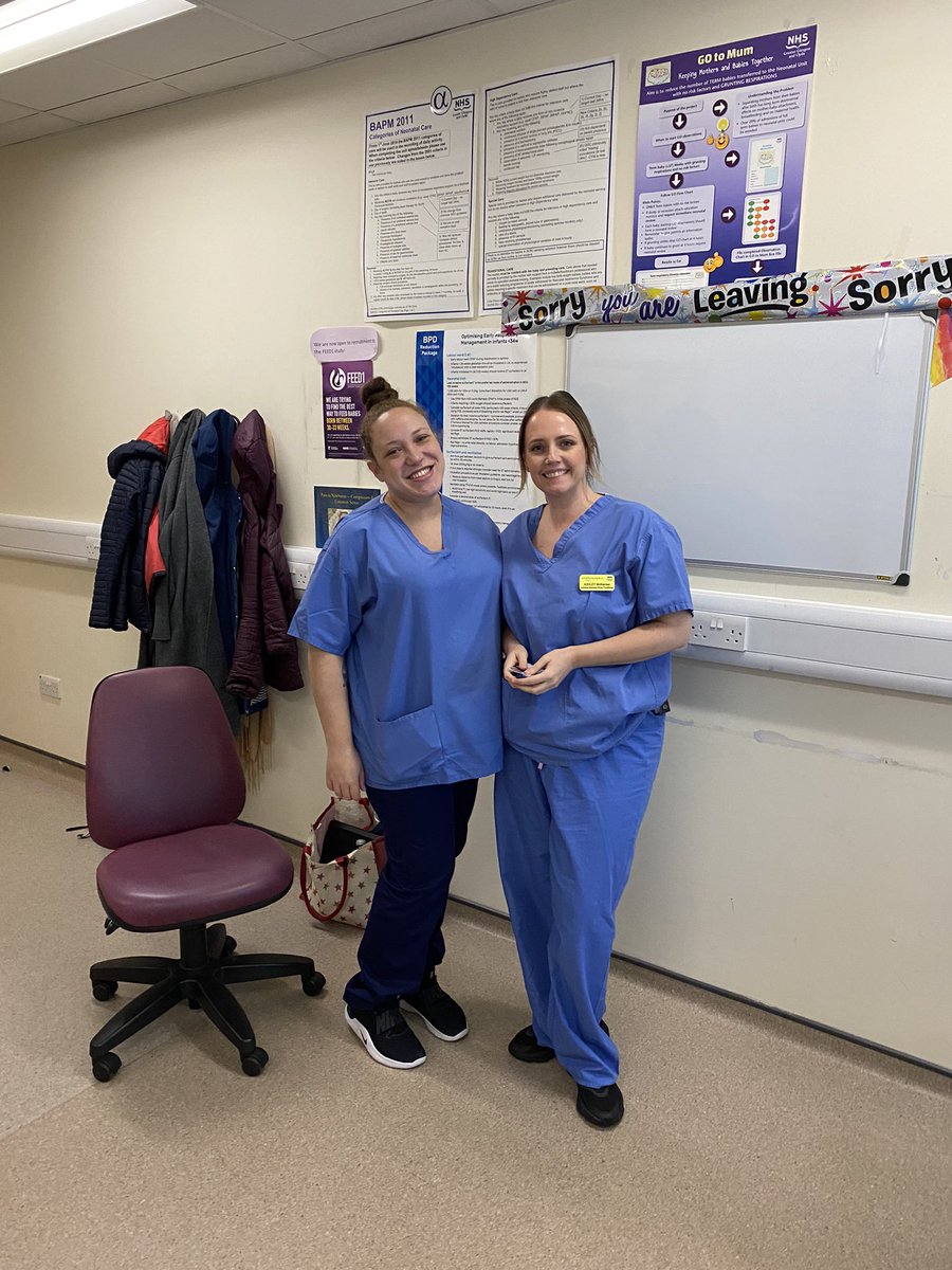 #AdvPracWeek21
I’m an advanced neonatal nurse practitioner in the RHC in Glasgow and this is trainee Laura, ANNPs are an integral part of the team, not only are we heavily involved in clinical practice, a large part of our job involves leadership, education, research and audit