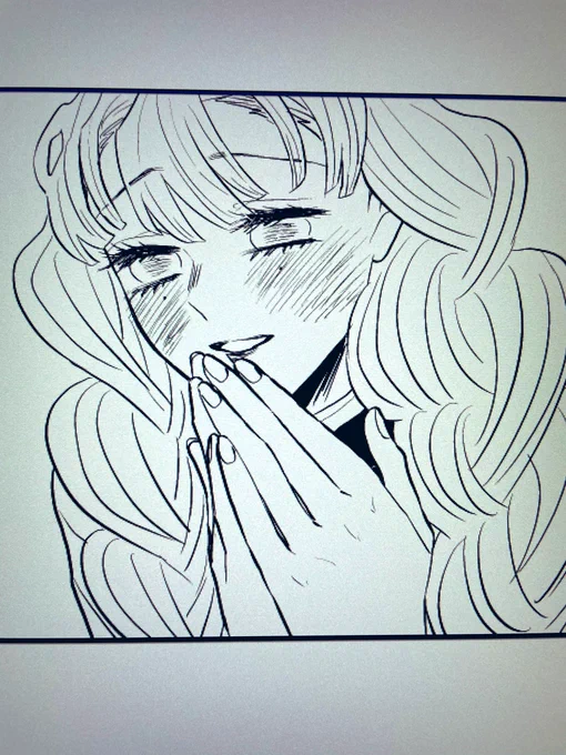 蜜璃ちゃんわりと可愛く描けたんじゃないですか!?勿論伊黒さん視点 