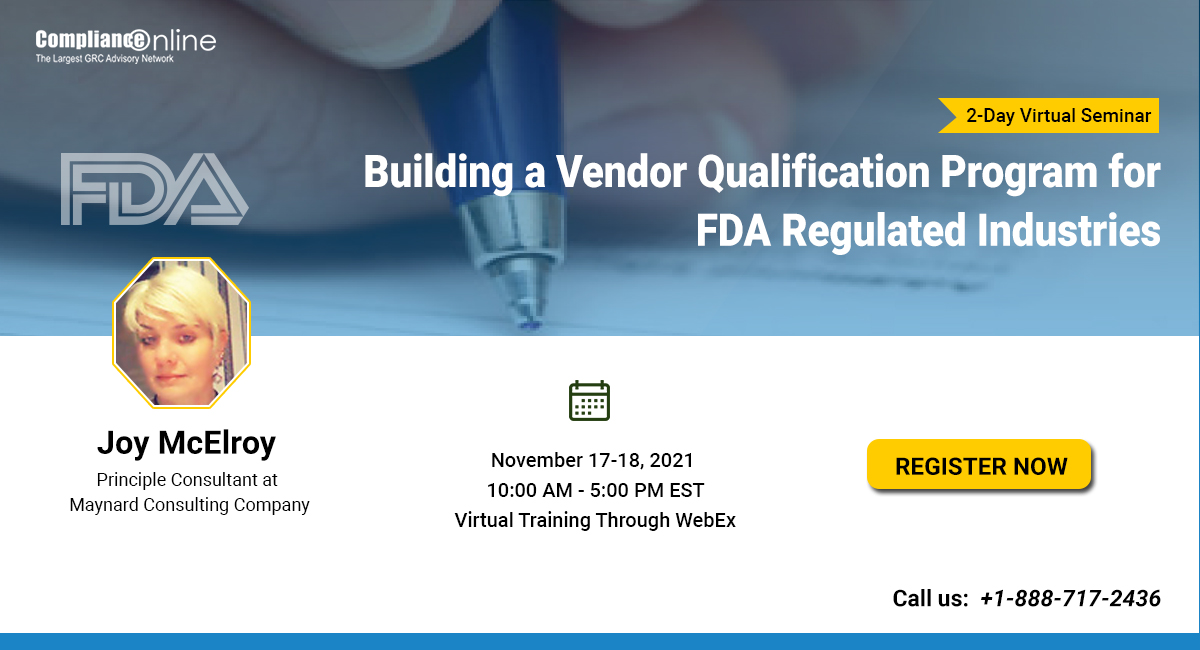 Compliance_On's tweet image. Enhance your #supplieraudit programs. Ensure your #SOPs are compliant with Current #GoodManufacturingPractice for Finished Pharmaceuticals and ICH Q7. Join us for this seminar with Joy McElroy. bit.ly/30ovYPD @MaynardConsulti