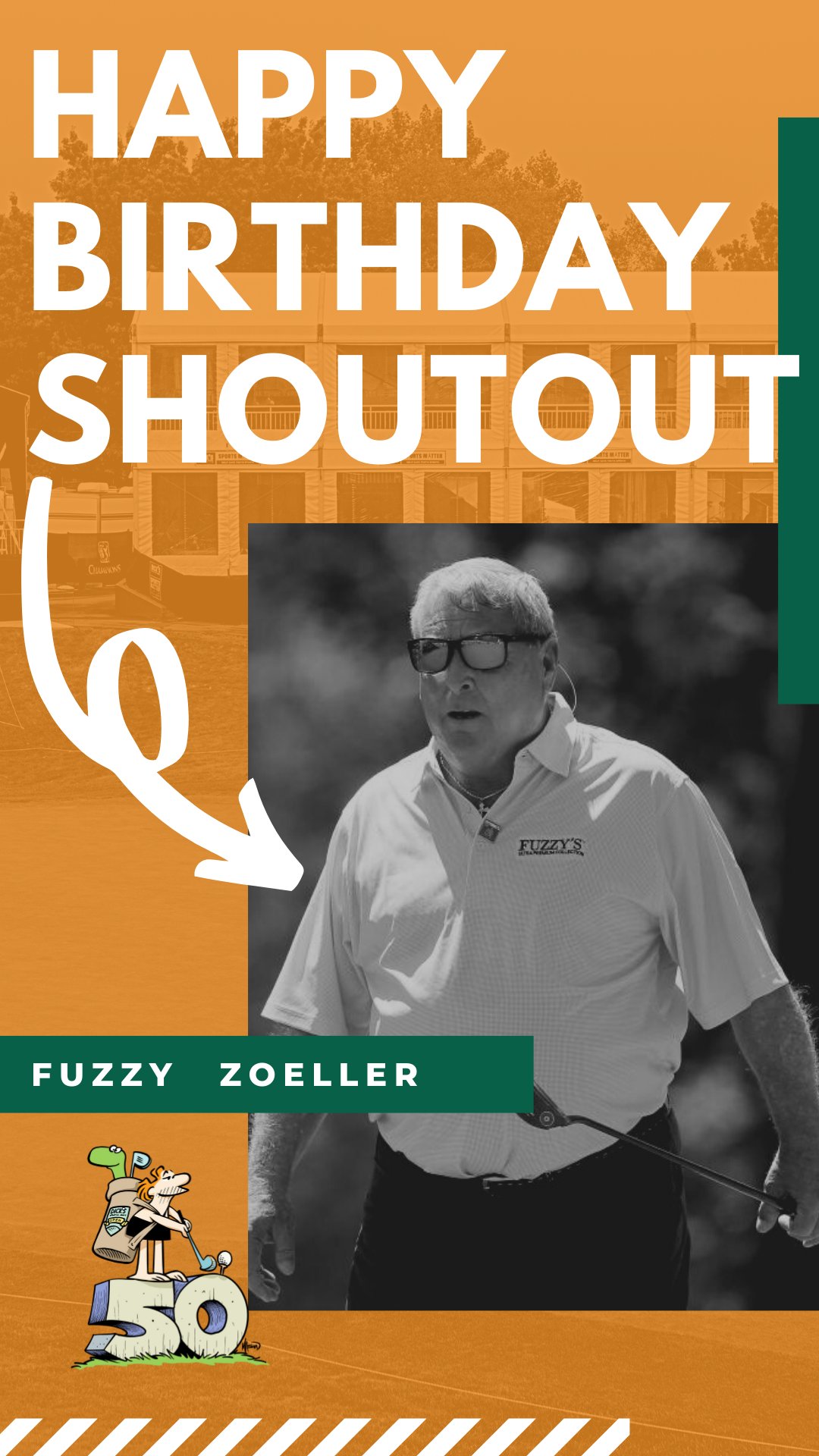 Happy Birthday to Fuzzy Zoeller 