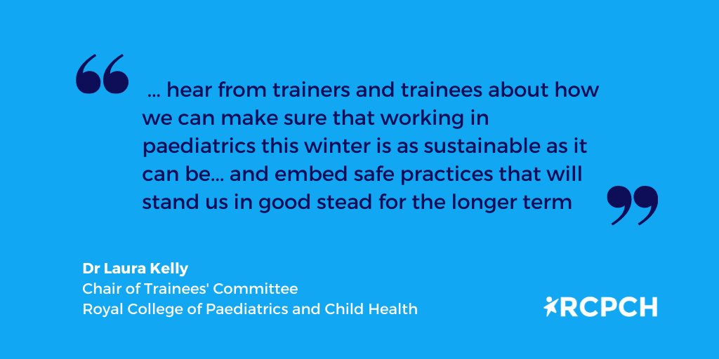 RCPCHtweets's tweet photo. We know members expect significant pressures in their clinical work over this winter period. 

Watch this webinar for some practical ideas on how to sustain work in the face of these pressures- https://t.co/btslk23rhP https://t.co/W64ltQamZe