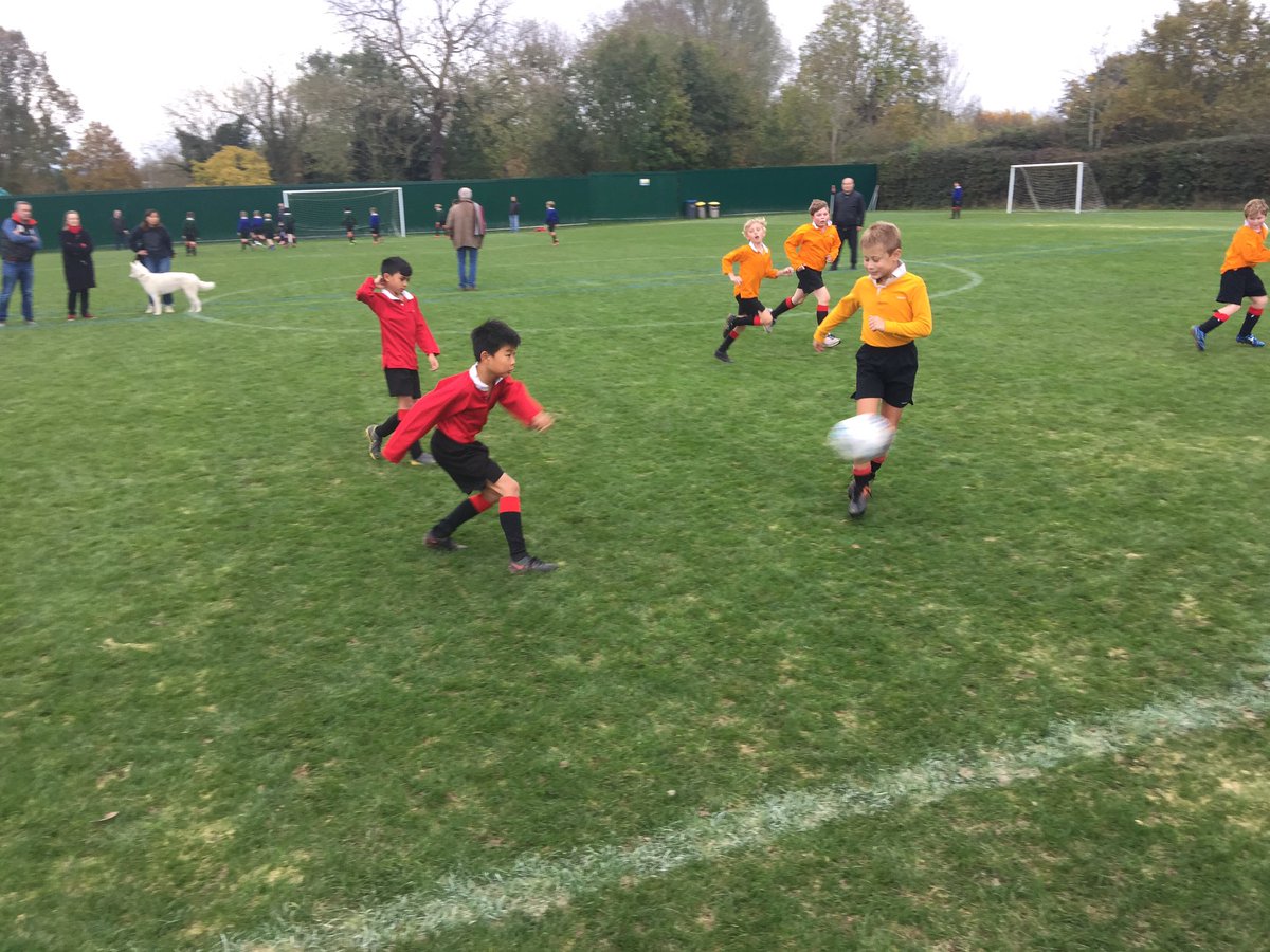 SHSsport1865's tweet photo. Today we welcome the @shrewsburyhouse Y5 boys to AHL for their House Football event. SO much energy! Well done to all the players - a fantastic festival of football! #ourHouse #footballcolours https://t.co/6XjC3mQEyX