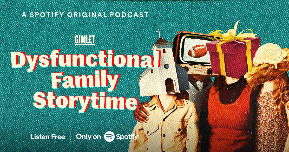 No matching sweaters. Some matching swear words. 

Join us for #DysfunctionalFamilyStorytime with <a href="/jorgej/">jorge</a>! The first 3 episodes are out now on <a href="/spotifypodcasts/">Spotify Podcasts 🎙</a>. Follow and listen for free. open.spotify.com/show/2qyTomIyB…