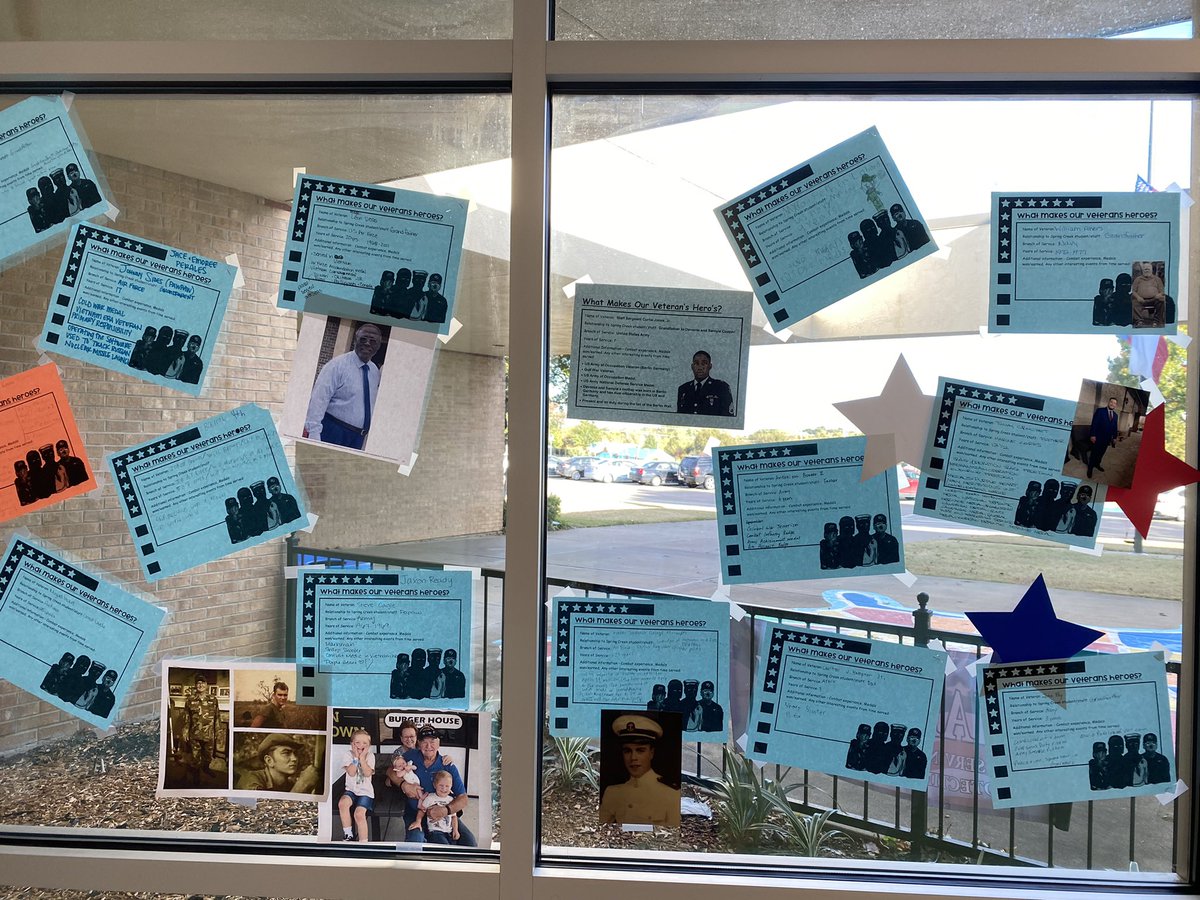 SCES_Scorpions's tweet photo. Spring Creek wants to honor all veterans that are part of our Scorpion family, thank you for your service. #thespringcreekway #GISDfamily @gisdengagement https://t.co/MLUqYmeJQs