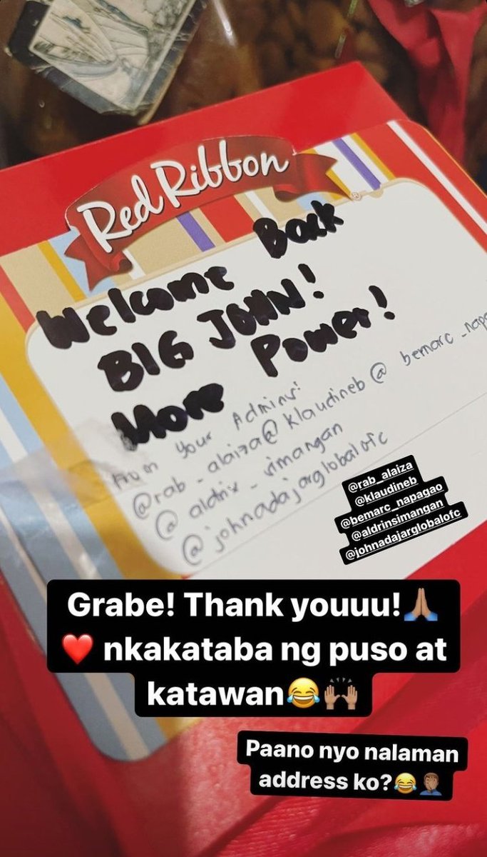 johnadajarpbb's tweet photo. Welcome Back! Our Big John 🤗 more power &amp; blessings for you! Lovelots.

Nag name reveal napo ang mga admin lol Hahahaha! 😹

#johnadajar https://t.co/QHKspFVv2r