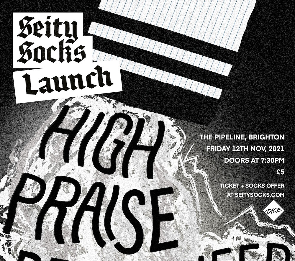 A massive thanks to @SeitySocks for supporting our work and we're looking forward to the launch gig tomorrow. Real people and really nice socks. x.com/SeitySocks/sta…