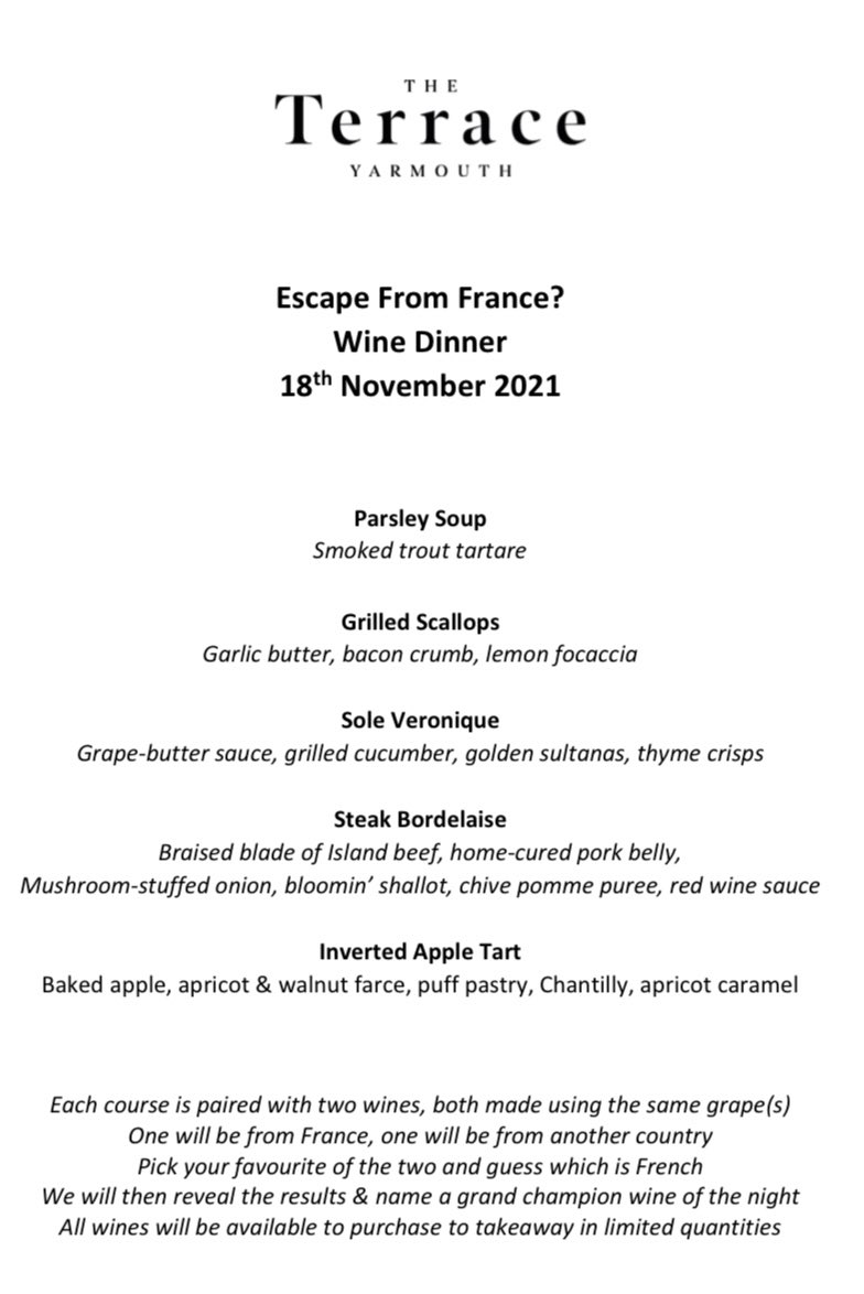 EaterWriter's tweet photo. This is going to be so much fun. I’ve spent all week finding &amp; buying the ten paired wines which are very delicious but also pretty tricksy. It’s sold out - which is unsurprising at £65 a ticket 🤦🏻 https://t.co/QW5cOJOwy0