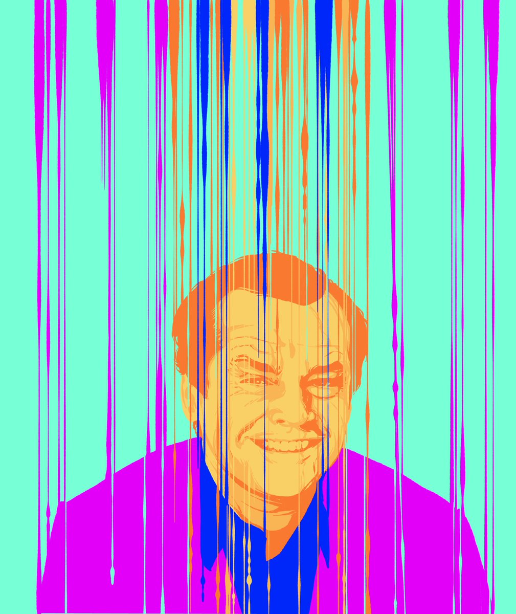 “TRIBUTE TO” SERIES - N9 JACK NICHOLSON 

John Joseph Nicholson detto Jack (Neptune City, 22 aprile 1937) è un attore e regista statunitense.

#jacknicholson #tributeart #digitalart #digitaldrawing #digitalillustration #dailyart #artoftheday #nfts #nftcommunity #nftartist #nft