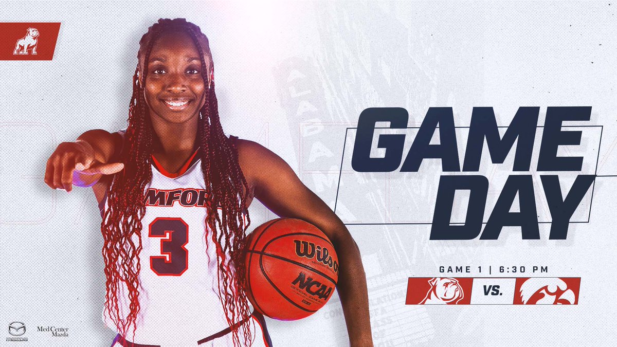 SamfordWBB's tweet photo. ‼️ GAMEDAY ‼

🆚 #9 Iowa
📍 Iowa City, Iowa
🏟️ Carver-Hawkeye Arena
🕚 6:30 PM CT
🖥️ https://t.co/tEWZJ5Ifci ($)
📈 https://t.co/eOzgKr9NmW

#AllForSAMford https://t.co/WO6EVTMwbT