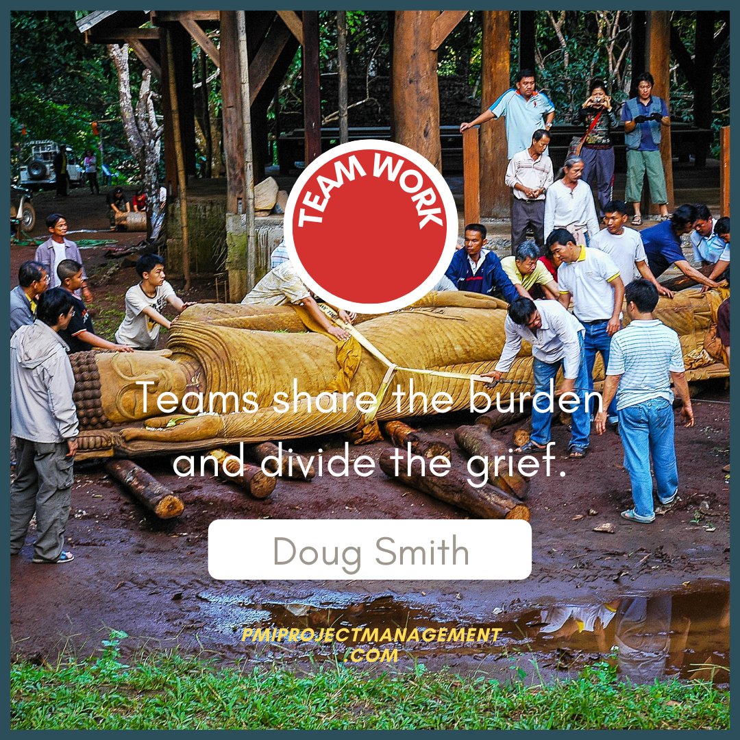 PManagersClub's tweet photo. π― Teams share the burden and divide the grief #teamwork #team #collaboration #pmiprojectmanagement #pmi #projectmanagerclub #pmp #projectmanagers #pmo #projectmanagement #teamspirit #projectmanagementee β οΈ https://t.co/H3nLtzOaFw