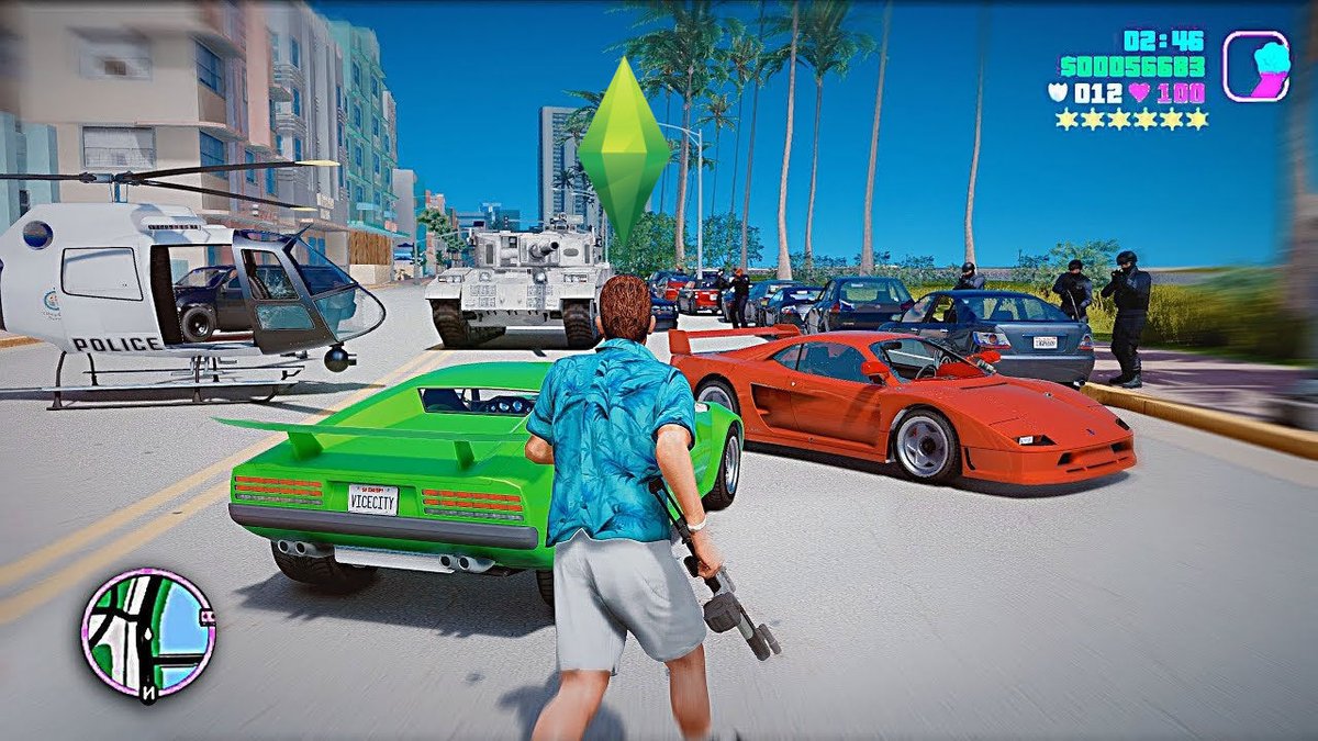 _marcinho19's tweet image. The Sims: Vice City
#gta #remastered #trylogy