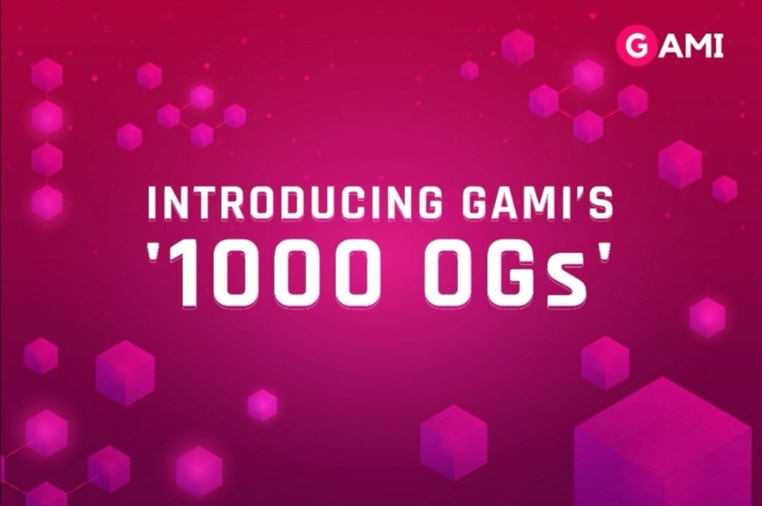 gami_nft's tweet photo. To qualify for our #GAMI 1000 OG group.

Some actions for you to do:
1️⃣ Like, Retweet and Comment on Twitter + Telegram
2️⃣ Promote #GAMI on other social media (Reddit, Discord, Facebook, Instagram, Tiktok etc)
3️⃣ Share #GAMI content on other crypto communities https://t.co/VEkROx07Al