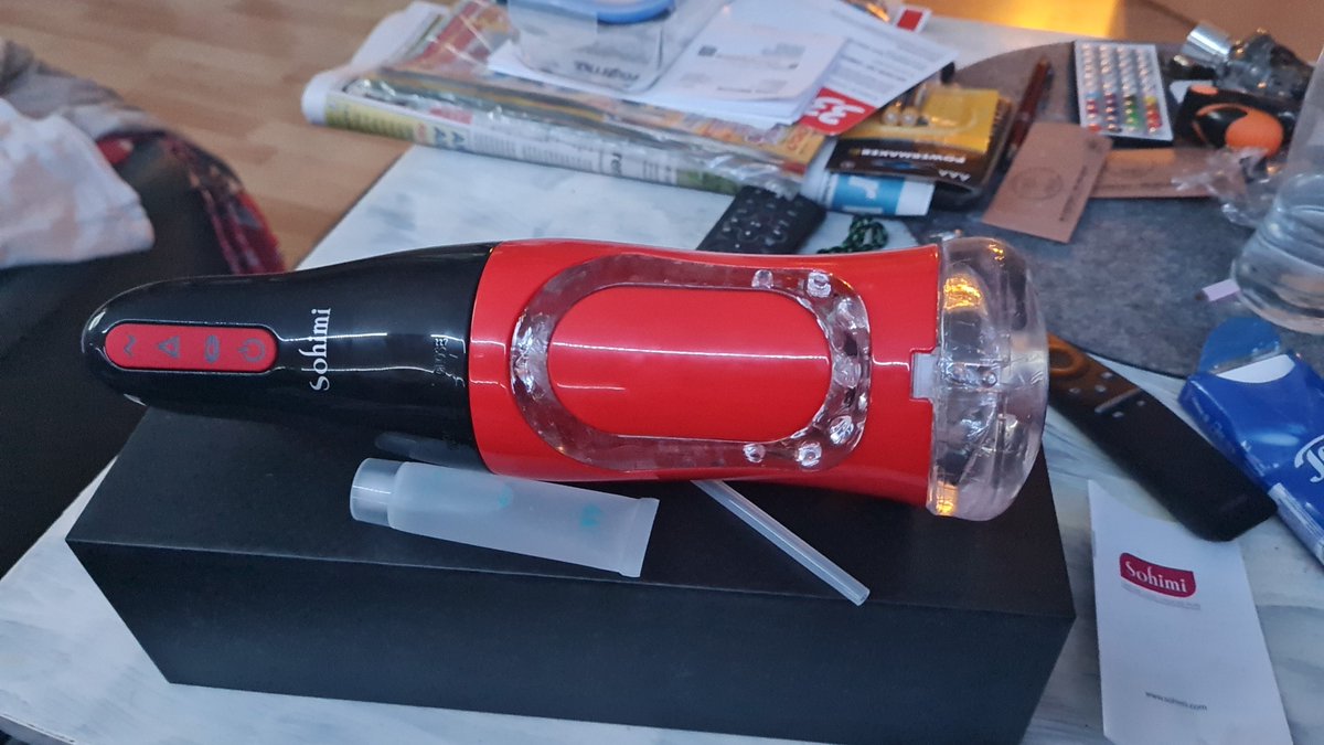 AFreitag94's tweet photo. @Sohimi_DE_ Tolles neues Toy angekommen heute abend gleich mal testen ☺ https://t.co/0TAzq9hCUH
