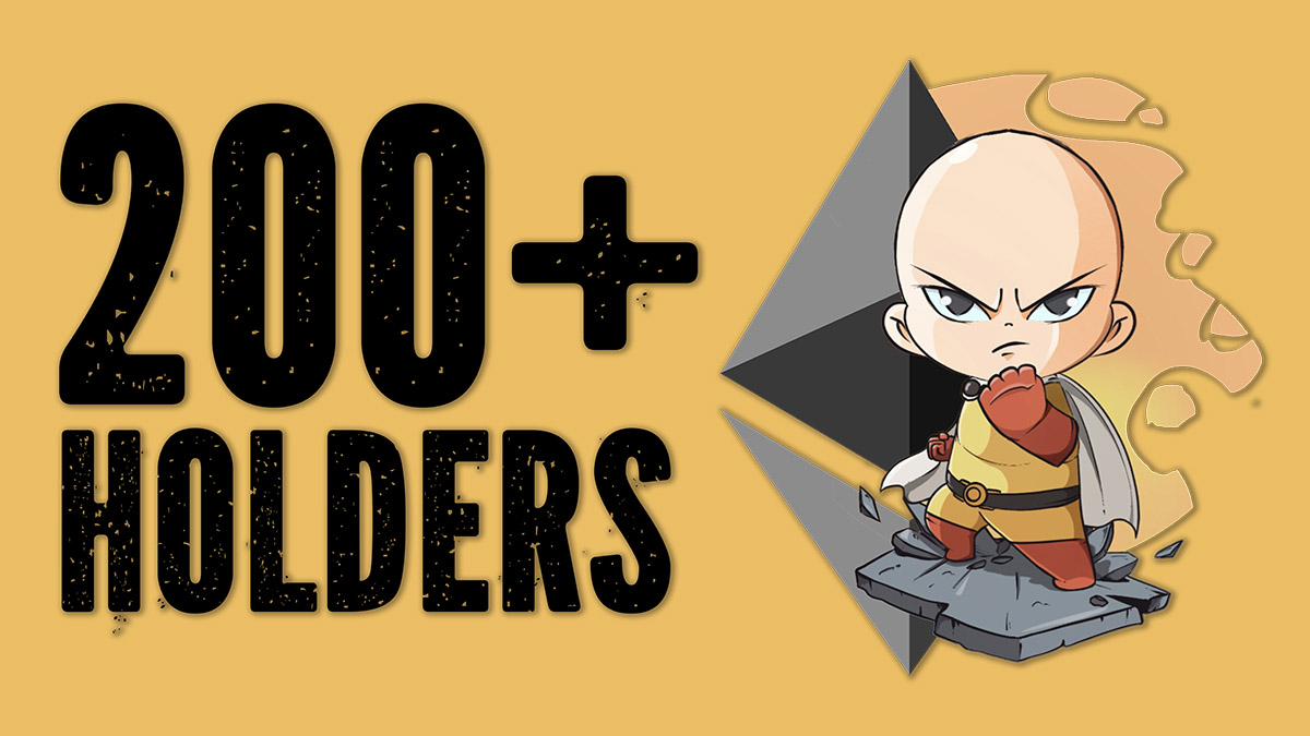 ChibiSamaERC's tweet photo. We are amazed by the incredible support we have seen so far!
Already over 200 holders and we are growing day by day! 🌕

Love that diamond community we have! 😍

JOIN THE ARMY!  https://t.co/AO7j3FgYFe

#CHIBISAMA #SaitamaInu #PiccoloInu $SHIB https://t.co/Gtm5U5n7sD
