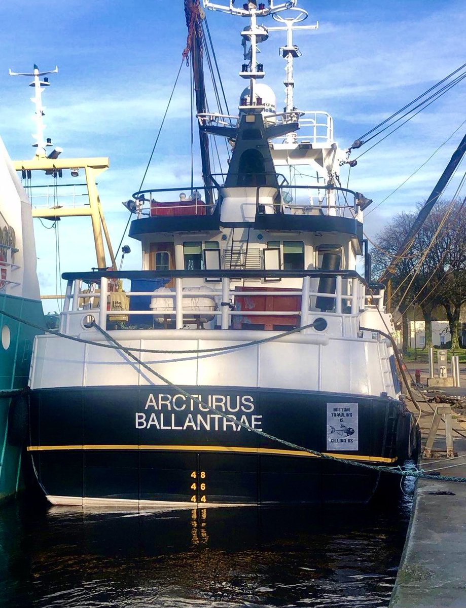 oceanrebellion's tweet photo. We’ve been out flyposting! We glued our protest posters against environmentally destructive bottom trawling on the actual trawlers themselves, as well as all over the port town of Kircudbright, Scotland…
#DontTouchMyBottom
#BottomTrawlingIsKillingUs
#NoMoreFishInTheSea
#COP26 https://t.co/3uIbby9clO