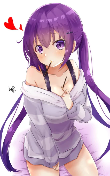 どっちのポッキーを食べる?
#gochiusa 
#ごちうさ 