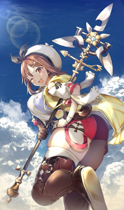 1年前に描いたライザ!🤔🤔 