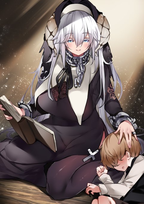 オリキャラシスターさんとえちえち…えちち!!🥰🥰 