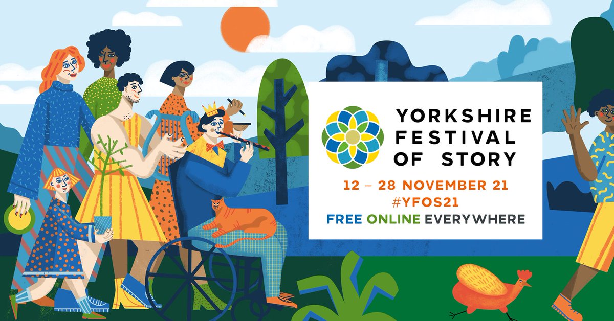 MuseumFolly's tweet photo. Have you checked out the Yorkshire Festival of Story?
There are over 50 FREE ONLINE EVENTS from the 12-28th of November! With talks from award winning storytellers, this is sure to be an unmissable event. 📚
Book Here: https://t.co/TryMG6KiWg
@settlestories #YFOS21 https://t.co/MmVku5hEc4